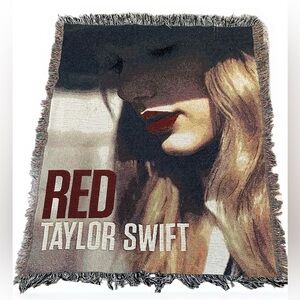 Taylor Swift RED Knit Throw Blanket